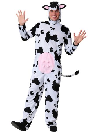 Animal Costumes | Classic Cow Costume for Adults Animal Costumes Animal Costumes