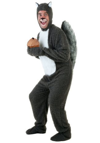 Animal Costumes | Furry Adult Squirrel Costume Animal Costumes Animal Costumes