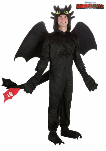 Animal Costumes | How to Train Your Dragon Toothless Costume for Adults Animal Costumes Animal Costumes