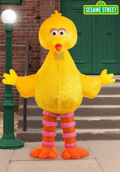 Animal Costumes | Inflatable Sesame Street Big Bird Costume for Adults Animal Costumes Animal Costumes