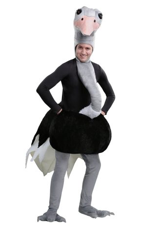 Animal Costumes | Ostrich Adult Costume Animal Costumes Animal Costumes