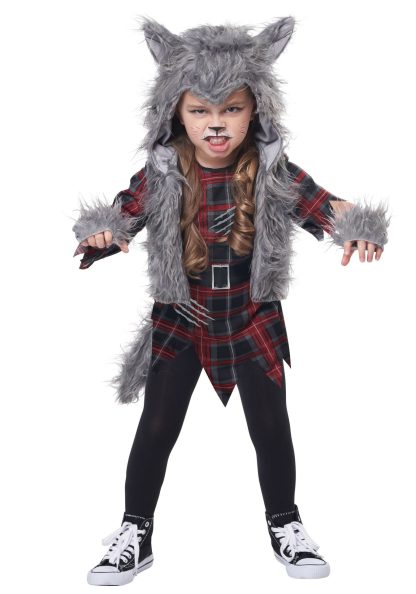 Animal Costumes | Wee Wolf Costume for Girls Animal Costumes Animal Costumes