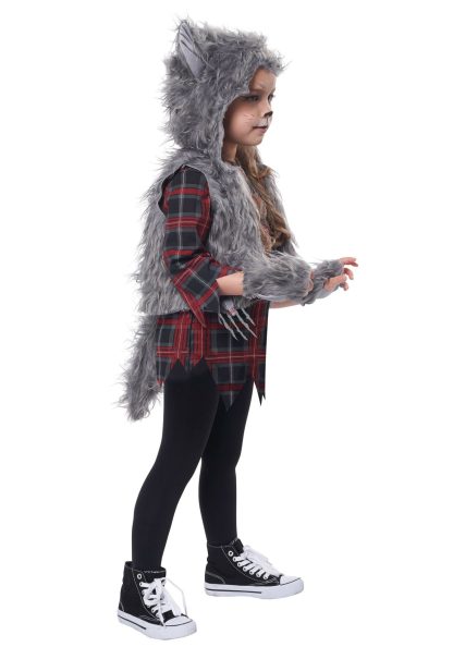 Animal Costumes | Wee Wolf Costume for Girls Animal Costumes Animal Costumes