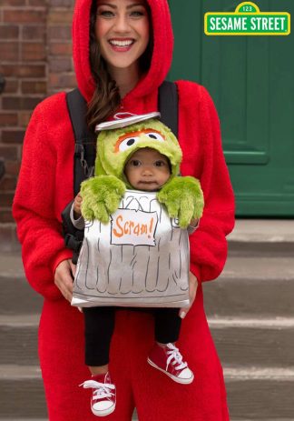 Baby Carrier Costumes | Sesame Street Oscar Baby Carrier Cover Costume Baby Carrier Costumes Baby Carrier Costumes