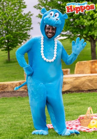 Board Game Costumes | Blue Hungry Hungry Hippos Adult Costume Board Game Costumes Board Game Costumes