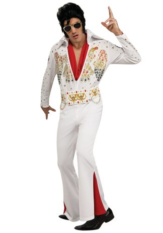 Celebrity Costumes | Deluxe Elvis Jumpsuit Costume for Adults Celebrity Costumes Celebrity Costumes