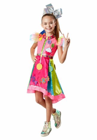 Celebrity Costumes | JoJo Siwa Life is Sweet Costume for Girls Celebrity Costumes Celebrity Costumes