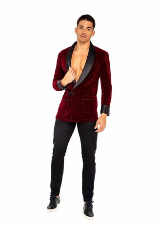 Cosplay Costumes | Playboy Smoking Jacket for Men Cosplay Costumes Celebrity Costumes