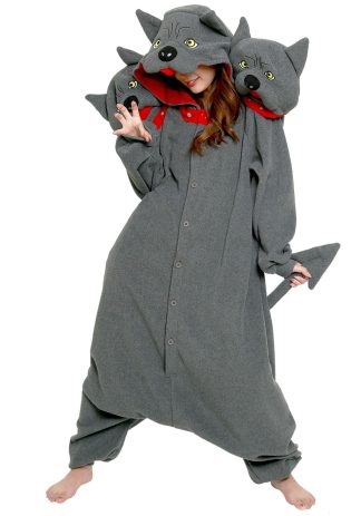 Costume Apparel | Cerberus Kigurumi Costume for Adults Costume Apparel Costume Apparel