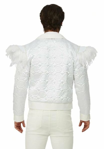 Costume Apparel | Elton John Feather Jacket Celebrity Costumes Celebrity Costumes