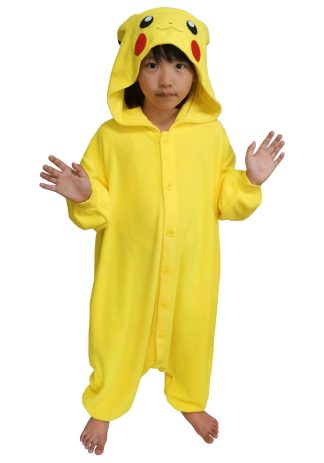 Costume Apparel | Kid’s Pokémon Pikachu Kigurumi Costume Boy Boy