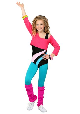 Decades Costumes | 80’s Workout Costume for Girls Decades Costumes Decades Costumes