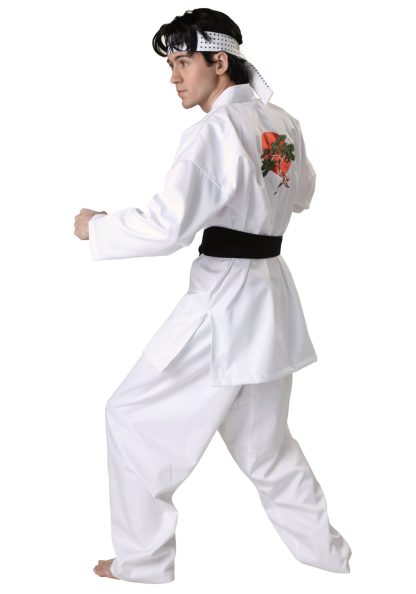 Decades Costumes | Authentic Karate Kid Daniel San Costume for Adults Decades Costumes Decades Costumes