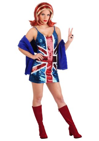 Decades Costumes | Women’s British Girl Power Popstar Costume Celebrity Costumes Celebrity Costumes