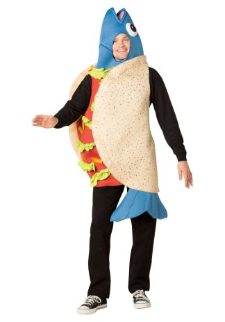 Easy Halloween Costumes | Adult Fish Taco Costume Easy Halloween Costumes Easy Halloween Costumes