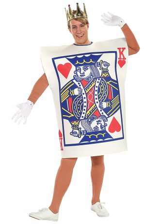 Easy Halloween Costumes | King of Hearts Card Costume Easy Halloween Costumes Easy Halloween Costumes