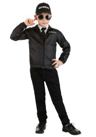 Easy Halloween Costumes | Security Guard Costume for Kids Boy Boy