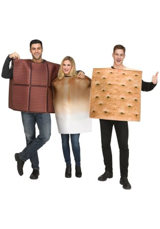 Food Costumes | Adult SMores Costume Food Costumes Food Costumes