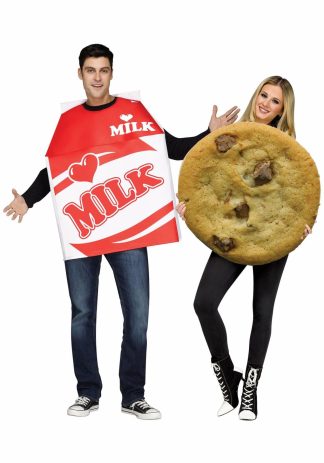 Food Costumes | Cookies and Milk Costume for Adults Food Costumes Food Costumes