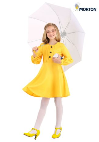 Food Costumes | Morton Salt Girl Costume for Kids Food Costumes Food Costumes