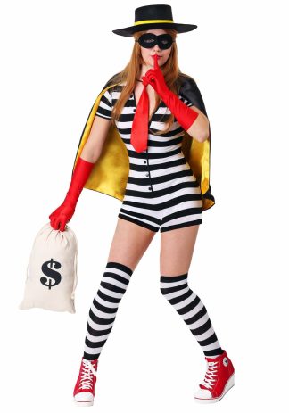 Food Costumes | Women’s Burglar Costume Food Costumes Food Costumes