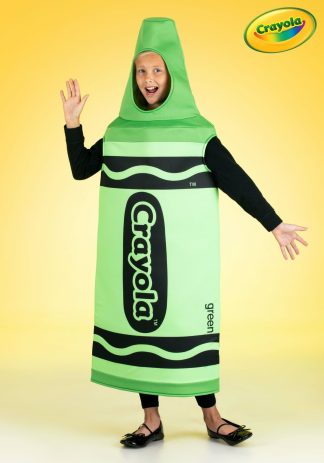 Funny Costumes | Green Crayola Crayon Kid’s Costume Boy Boy