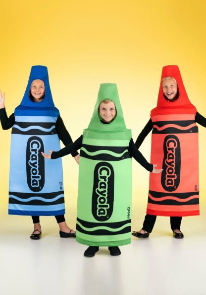 Funny Costumes | Green Crayola Crayon Kid’s Costume Boy Boy