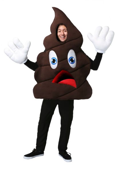 Funny Costumes | Happy Poop Costume for Adults Funny Costumes Funny Costumes