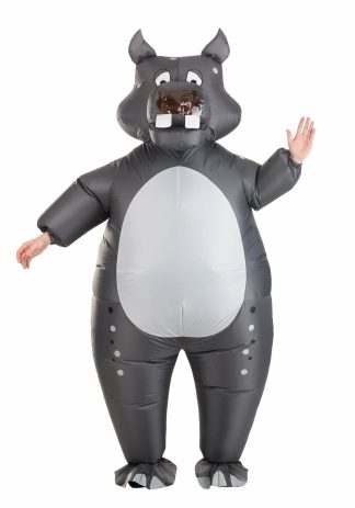 Funny Costumes | Inflatable Hippo Adult Costume Animal Costumes Animal Costumes