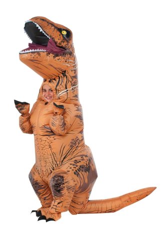 Funny Costumes | Inflatable T-Rex Child Costume Boy Boy