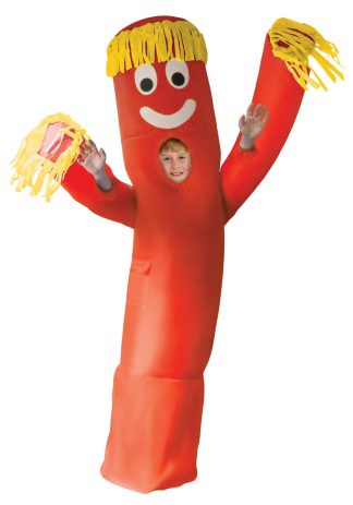 Funny Costumes | Kids inflatable Red Wavy Arm Guy Costume Boy Boy