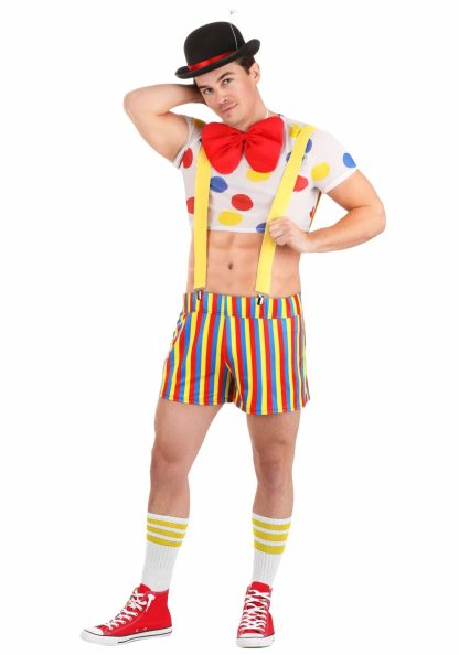 Funny Costumes | Men’s Sexy Clown Costume Funny Costumes Funny Costumes