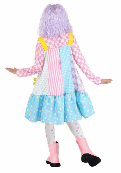 Funny Costumes | Pinafore Clown Costume Dress for Girls Funny Costumes Funny Costumes