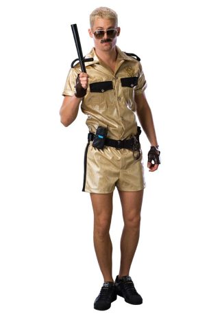 Funny Costumes | Reno 911 Men’s Lieutenant Dangle Deluxe Costume Funny Costumes Funny Costumes