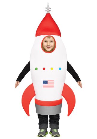 Funny Costumes | Rocket Ship Kid’s Costume Boy Boy