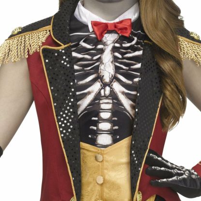 Funny Costumes | Skeletal Ringleader Costume for Girls Funny Costumes Funny Costumes