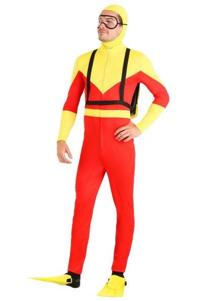 Funny Costumes | Sunny Scuba Diver Adult Costume Funny Costumes Funny Costumes