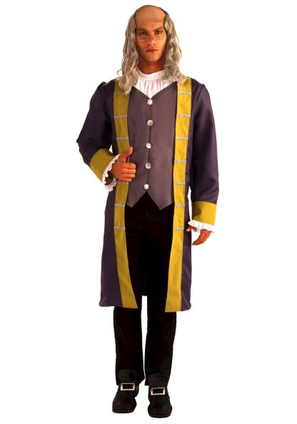 Historical Costumes | Adult Benjamin Franklin Costume Historical Costumes Historical Costumes