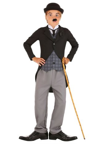 Historical Costumes | Charlie Chaplin Costume for Boys Boy Boy