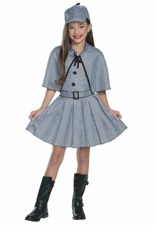 Historical Costumes | Detective Costume Dress for Girls Girl Girl