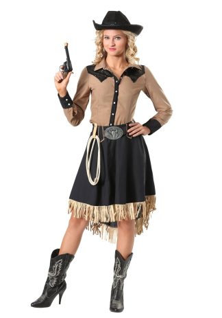 Historical Costumes | Lasso’n Cowgirl Costume for Women Cowboy Costumes Cowboy Costumes