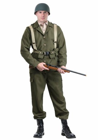 Historical Costumes | Men’s Deluxe WW2 Soldier Costume Historical Costumes Historical Costumes