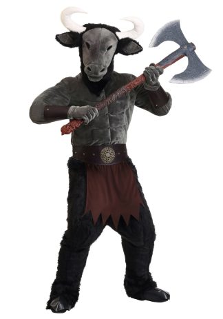 Historical Costumes | Men’s Menacing Minotaur Costume Animal Costumes Animal Costumes