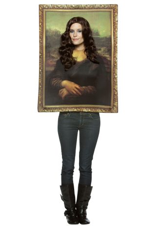 Historical Costumes | Mona Lisa Adult Costume Easy Halloween Costumes Easy Halloween Costumes