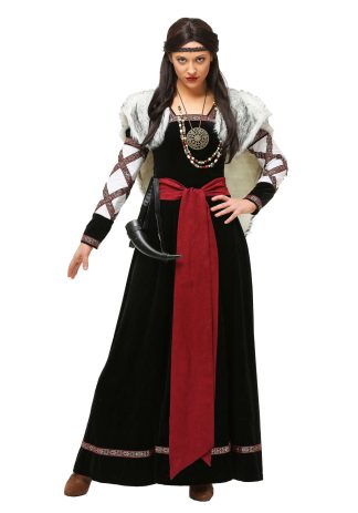 Historical Costumes | Women’s Dark Viking Dress Costume Historical Costumes Historical Costumes