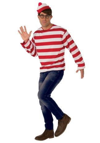 Holiday Costumes | Men’s Where’s Waldo Costume Holiday Costumes Holiday Costumes