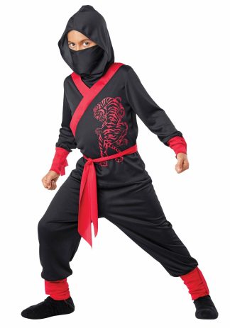 International Costumes | Tiger Ninja Costume for Kids Boy Boy