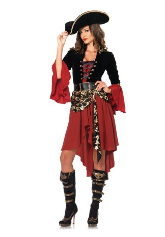 Pirate Costumes | Cruel Seas Captain Costume for Adults Pirate Costumes Pirate Costumes