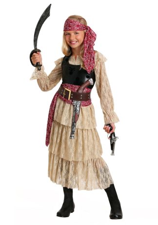 Pirate Costumes | Sweet Swashbuckler Girl’s Costume Girl Girl