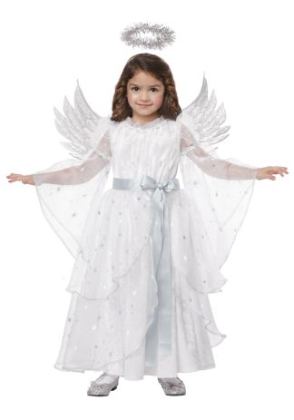 Religion Costumes | Toddler Starlight Angel Costume Girl Girl